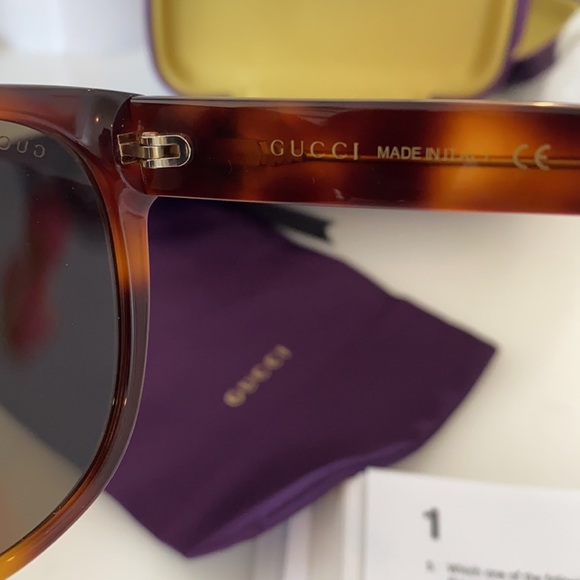 Gucci Tortoise Shell Sunglasses main image 4